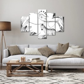 Kép - Akvarell dzsungel (150x105 cm)