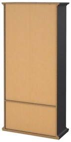 Szürke tálalószekrény 96x201 cm Paris – Tvilum