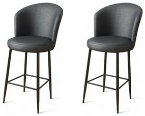 Uras Anthracite bárszék szett, 2 db, 2 db