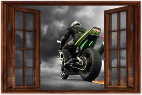 Poszterek 90x60 Zöld versenyautó