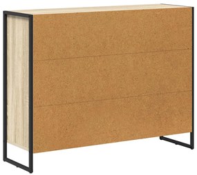 Oldalsó szekrény Sonoma 96,5 x 30 x 75 cm Faanyag