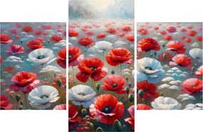 Kép - Pipacsmező (90x60 cm)