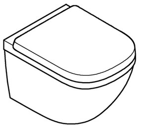 GROHE 39693000-Függesztett kompakt WC EURO CERAMIC Triple Vortex technológiával 53 l kerámia/fehér