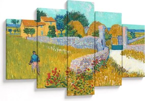 Kép - Vincent van Gogh, Farmhouse in Provence, reprodukciók (150x105 cm)