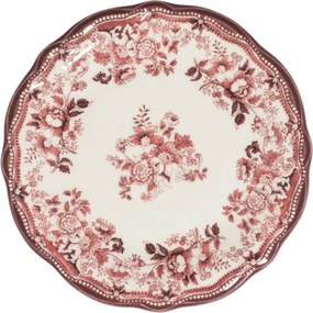24 részes porcelán étkészlet bordó