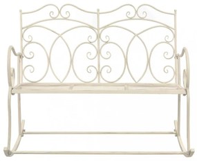 fehér antik vas kerti pad 104 cm