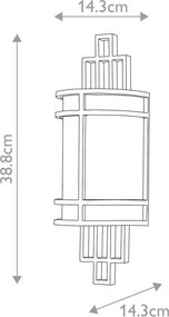 Feiss Fusion FE-FUSION1-PNBR Fali lámpa 1x60W/E27