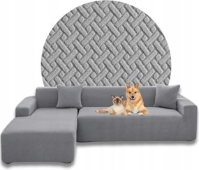 Sarok Huzat Kanapé Jacquard Halszálka Bal Prémium 2+2 Oeko-tex