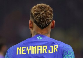 Poszter, Neymar da Silva Santos Junior, Brazília.