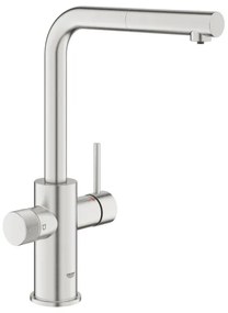 GROHE 30601DC0 - BLUE PURE mosogató csaptelep kihúzható kifolyófejjel, rozsdamentes acél