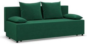 Nobu kanapé, bársony, zöld