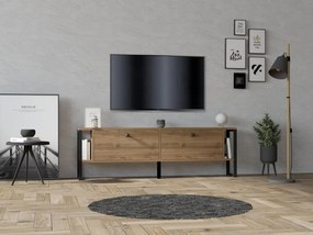 TV asztal/szekrény Satadu 2 (dió) . Akció -24%. 1095188