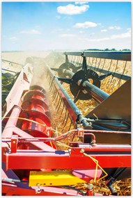 Poszterek 80x120 Heder Kombájn fűnyíró