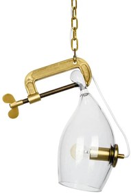 King Home VICE MD10961-1S.BRASS Függőlámpa 1x40W/E27 IP20