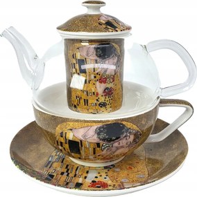 Teáskanna kancsó csésze Tea for one Gustav Klimt