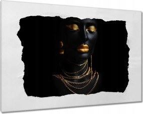 Vászonkép 60x40 Arany szemhéjak alatt