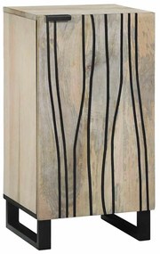 Széf Fehér 40 x 33 x 75 cm tömör mangófa