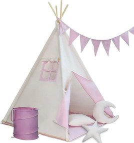 INFANTASTIC Gyermeksátor tartozékok +zászló rózsaszín/bézs
