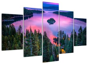 Kép - Lake Tahoe, Sierra Nevada, Kalifornia, USA (150x105 cm)