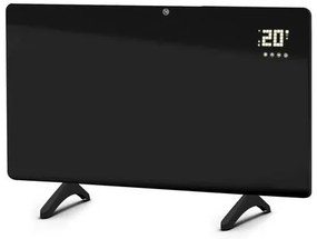 HOME FKIS600WIFI hordozható/fali infrasugárzó fűtőtest, 600 W, beltéri, hangtalan, digitális termosztát, ECO üzemmód, gyerekzár, IP44, túlmelegedés elleni védelem