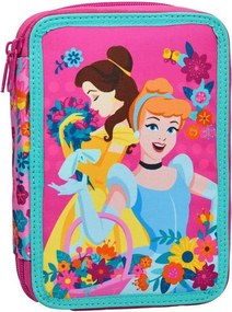 Disney Hercegnők Spring tolltartó töltött 2 emeletes