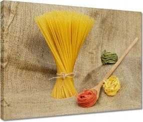 Vászonkép 40x30 Színes vegán tészta