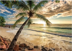 Fotótapéta naplemente tengerpart homok 416 x 254