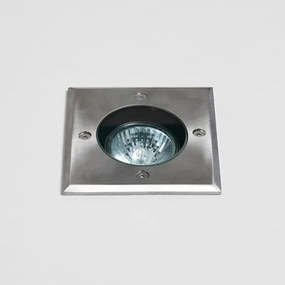 ASTRO 1312003 GRAMOS Kültéri Talajba Építhető Lámpa Csiszolt ezüst GU10 IP65