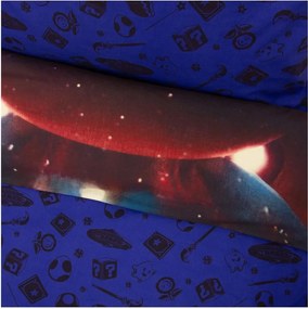 3D Pamut ágyneműhuzat MARIO GALAXY színes, 100% pamut Ágyneműhuzat mérete: 70 x 80 cm | 140 x 200 cm