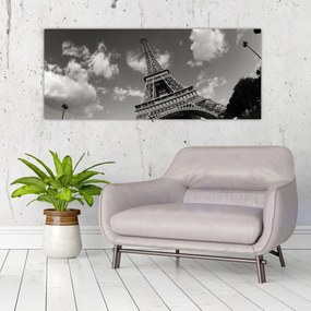 Kép - Eiffel-torony Párizsban (120x50 cm)