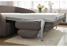 Sötétszürke kinyitható kanapé 235 cm Cezanne – Bobochic Paris