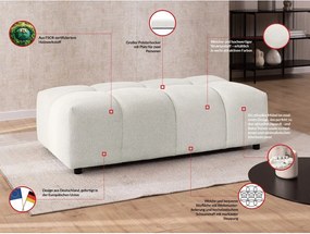 Fehér lábtartó Albane – Ropez