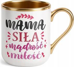 Prémium Bögre Arany Anyák napja Anyának Ajándék Erő Bölcsesség Szerelem Anya