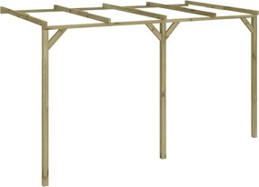 vidaXL fa fali pergola 2 x 4 x 2,2 m