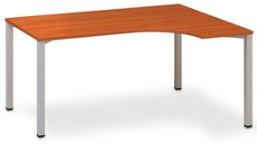 ProOffice B ergonomikus asztal 180 x 120 cm, jobb, cseresznye