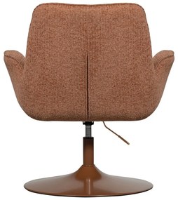 Narancssárga fotel állítható ülésmagassággal Marten – WOOOD