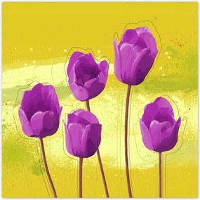 Poszterek 140x140 Mezei pipacs Mézes håttér