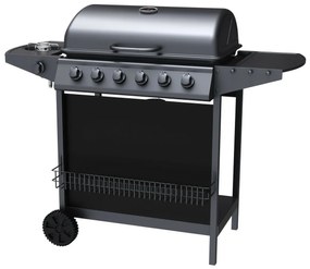 Tepro 3309 Hampton gázgrill, 6 égő, 123 x 55 x 98cm