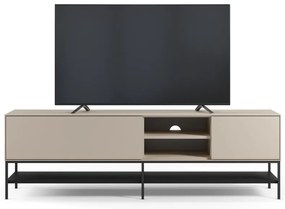 Krémszínű TV-állvány 180x55x35 cm Amira – Marckeric