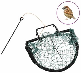 zöld acél madárcsapda 20 cm