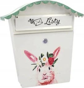 Kézzel Festett Nyuszi Postaláda