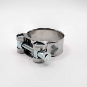 Szorítóbilincs tömlőbilincs szeptikus tartályhoz rozsdamentes acél Gbs W2 74-79
