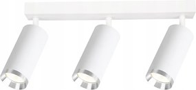 Mica Spot lámpatest fehér króm 3xGU10