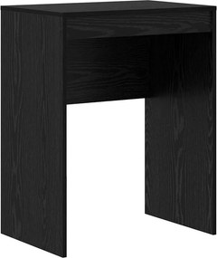 vidaXL Asztal Fekete tölgy 60 x 40 x 76 cm