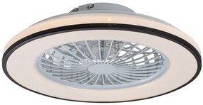RÁBLAUX 71331 DALFON2 Ventilátoros lámpa Fekete IP20