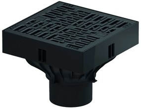 ACO Self XtraPoint Udvari összefolyó 25 x 25 x 20,5 cm, kompozit rács, B125 319430