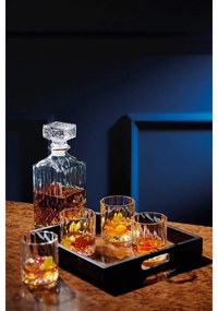Whiskey tartó pohár és üveg szett BarCraft