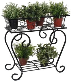 Acél virágtartó állvány (magasság 58 cm) – Garden Pleasure