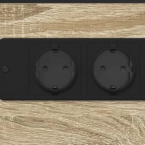 Éjjeli asztal sonoma tölgy Faanyag