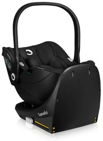 Lionelo - MOXIE SET i-Size autós gyerekülés forgatható bázissal 40-87 cm fekete karbon